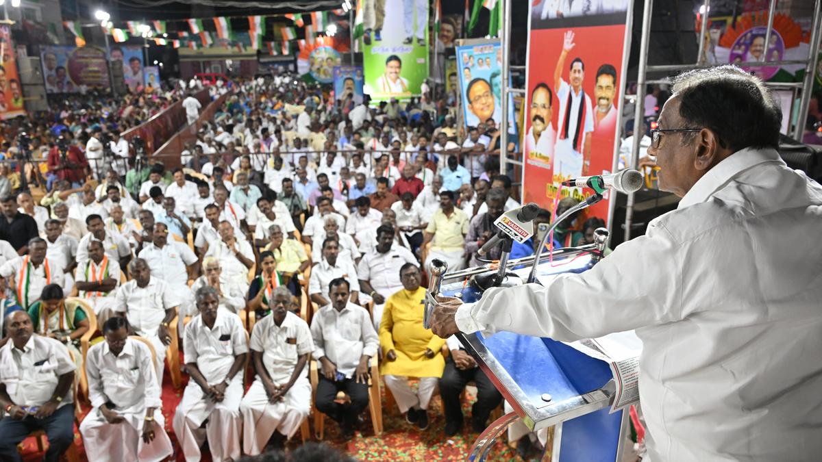 Centre trying to take control of universities to turn them into RSS camps:  P. Chidambaram
