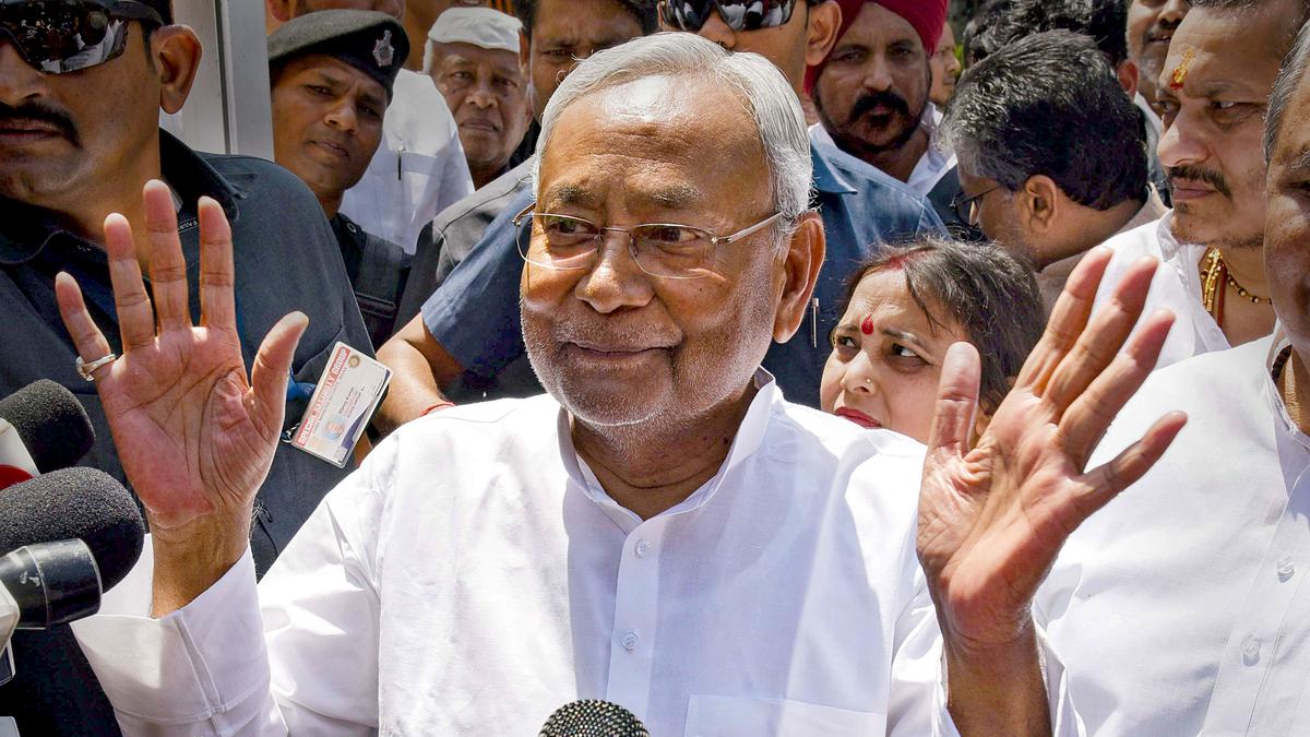 Nitish Kumar says violence on Ram Navami was a ‘conspiracy’ by BJP ...