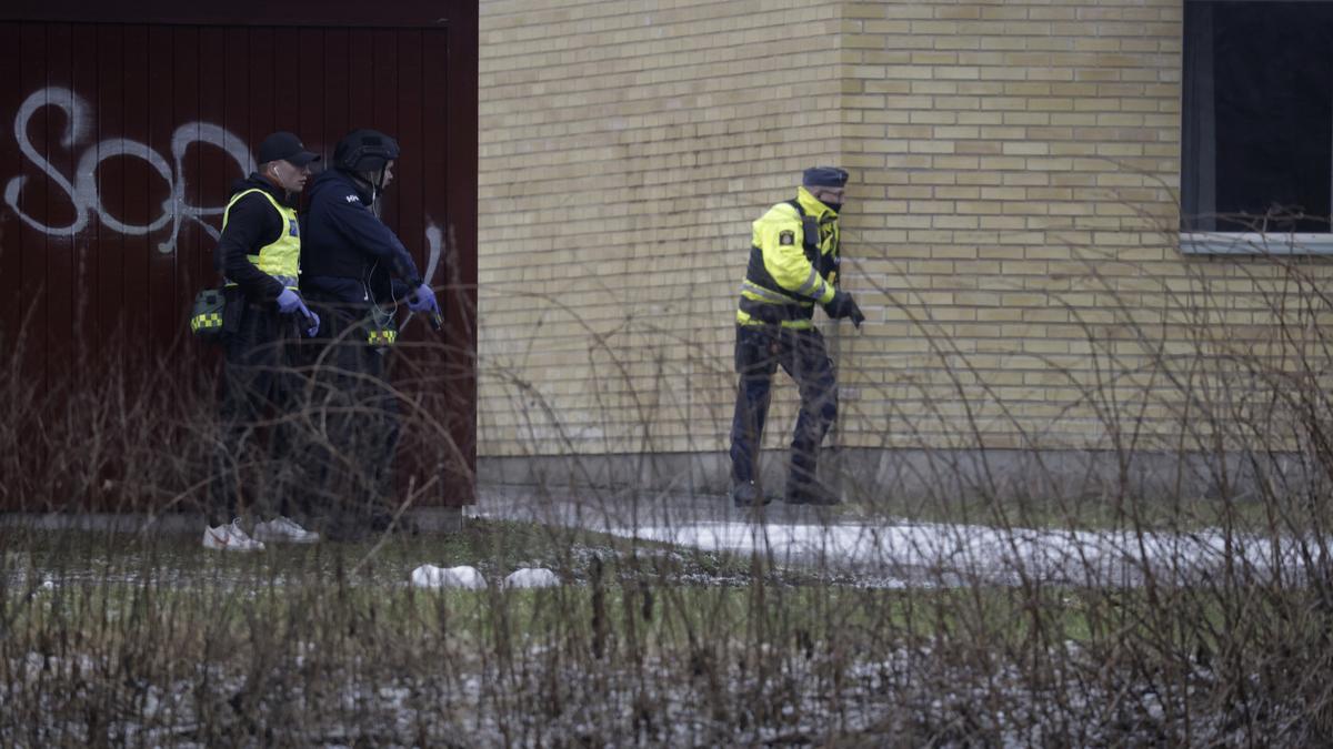 Five people wounded in Sweden school shooting, say police