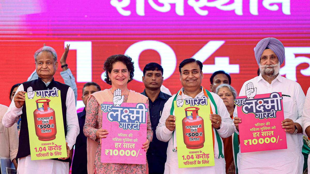 Top news of the day: NCERT says ‘too premature to comment’ on move to change ‘India’ to ‘Bharat’ in textbooks; in Rajasthan, Congress promises ₹10,000 a year to women heads of family, and more