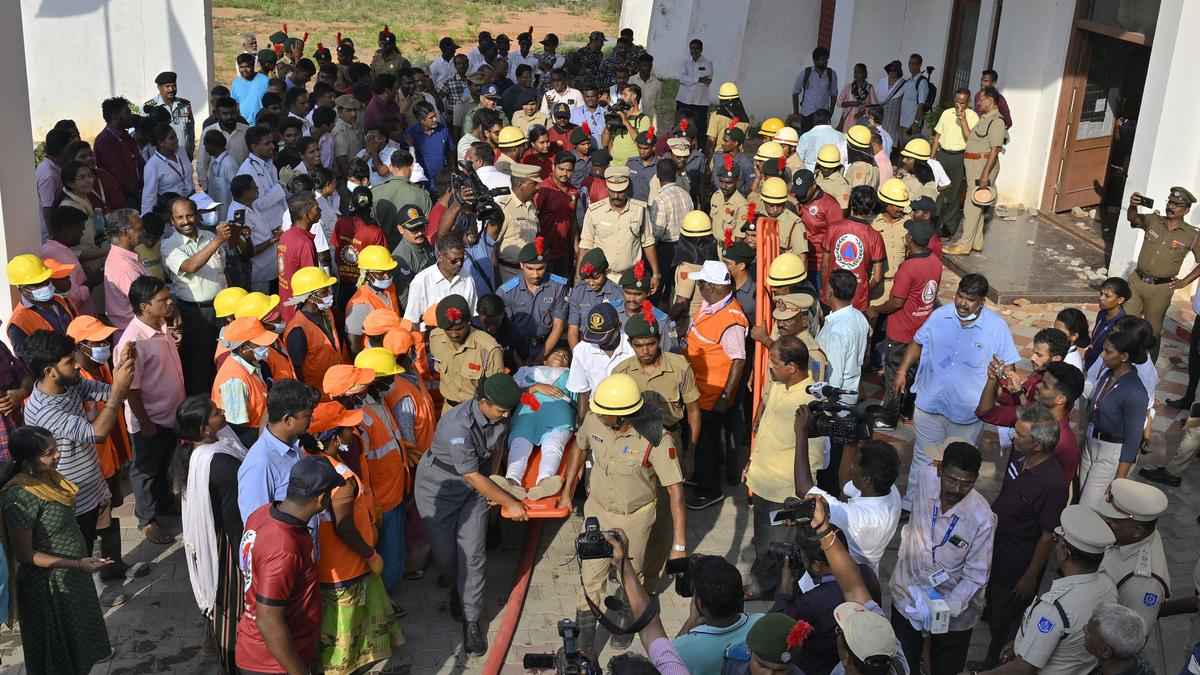 Mock drill held