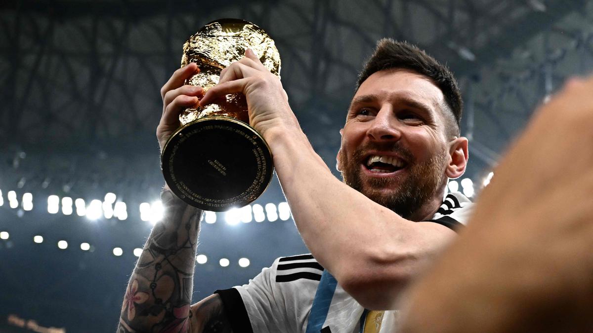 Messi says will continue Argentina career after World Cup win