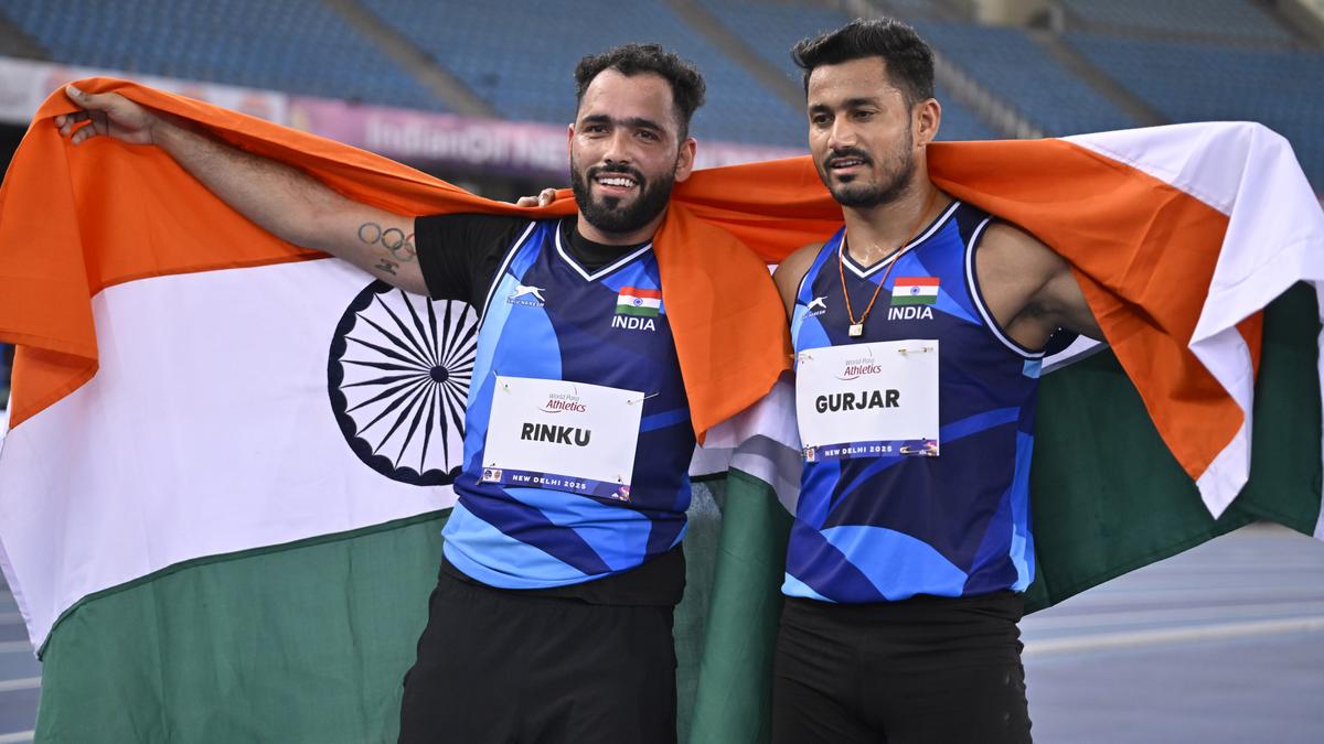 World Para Athletics | Rinku wins gold with championship record