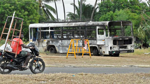 Kallakurichi violence: SIT arrests three more persons for damaging police vehicles