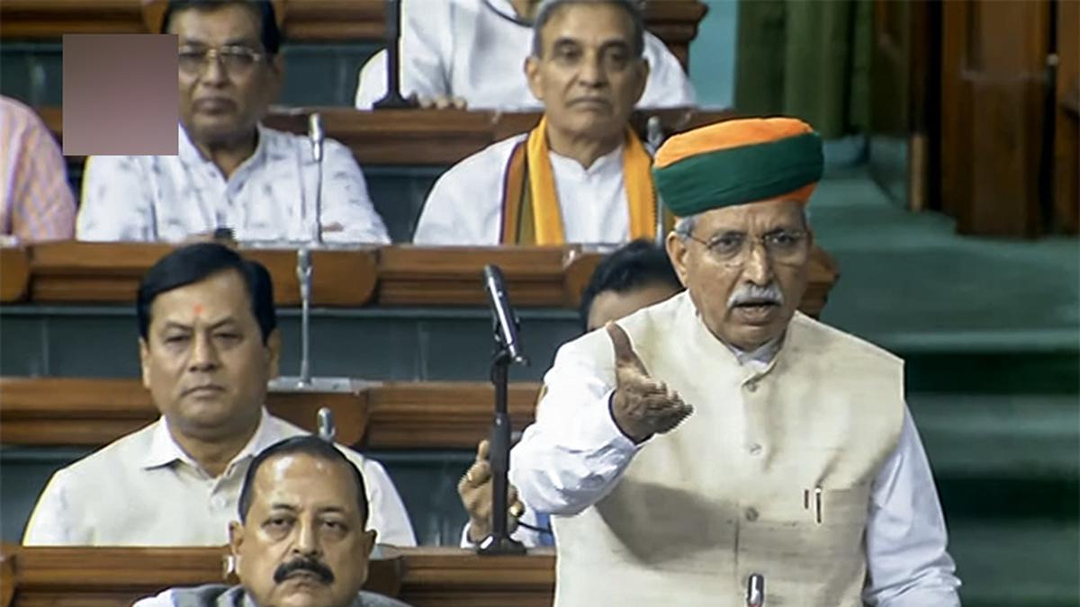 Bill to replace Delhi Ordinance will be taken up next week, Law Minister Arjun Meghwal tells Lok Sabha