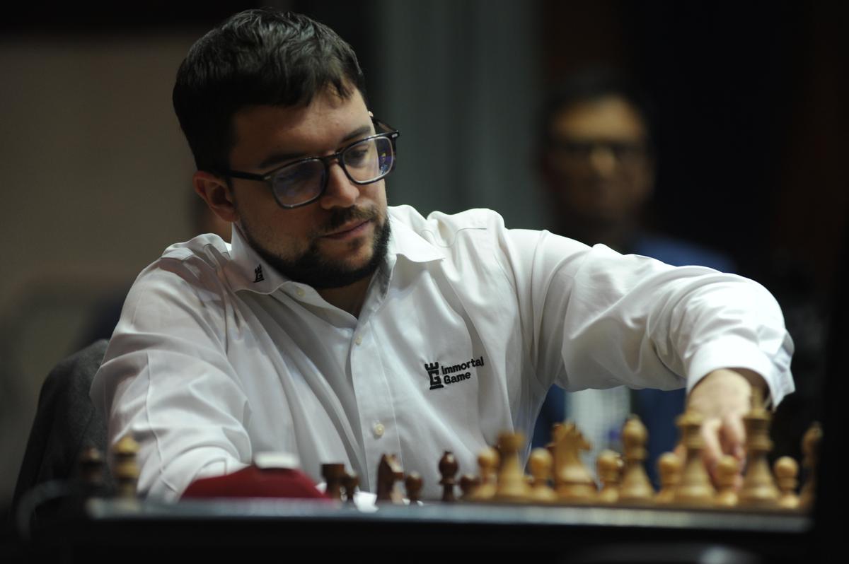 Touring success: Vachier-Lagrave’s significant triumphs include the recent Tata Steel Chess India rapid title in Kolkata, which made his first visit to the country truly memorable. | Photo credit: Debasish Bhaduri