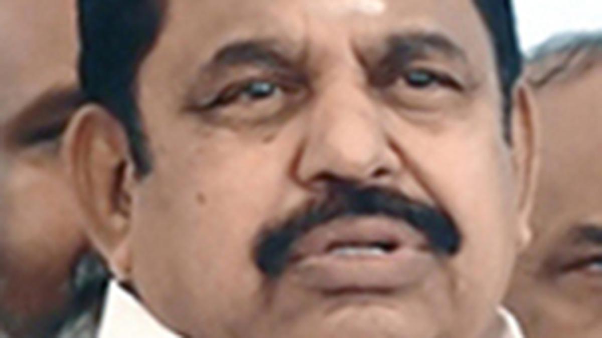Palaniswami condemns levy of 1% penalty on delayed payment of property tax in T.N.