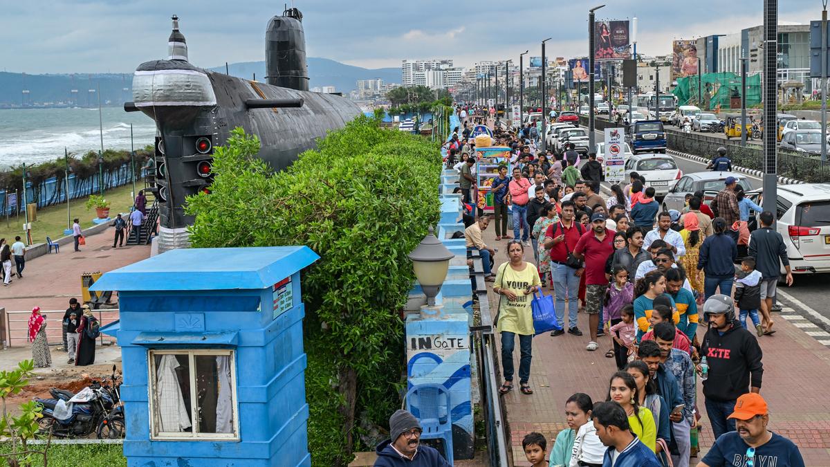 Tourists flock to Visakhapatnam and Alluri Sitharama Raju districts for Christmas and New Year holidays