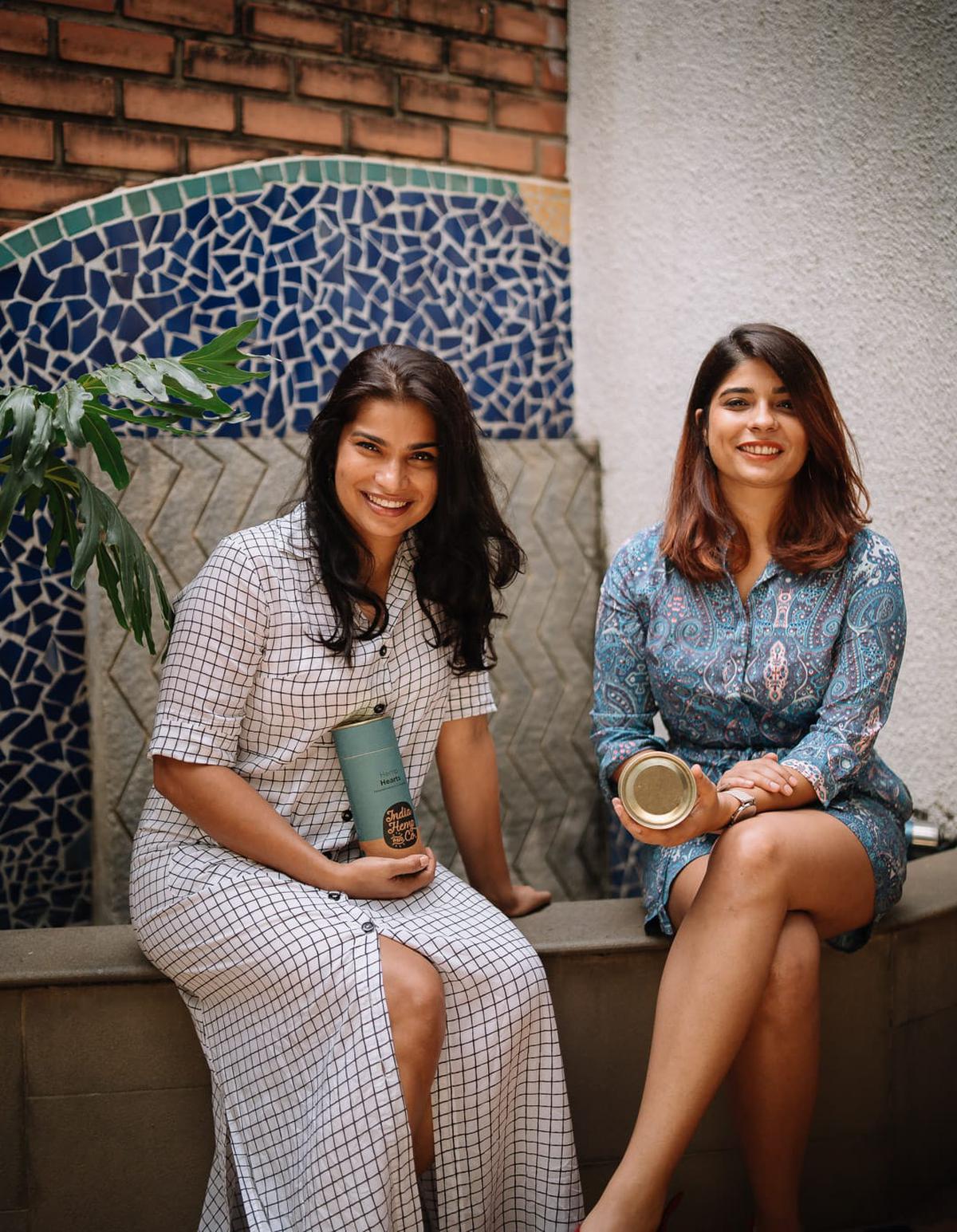 Jayanti and Shalini Bhattacharya of Bengaluru-based India Hemp & Co.