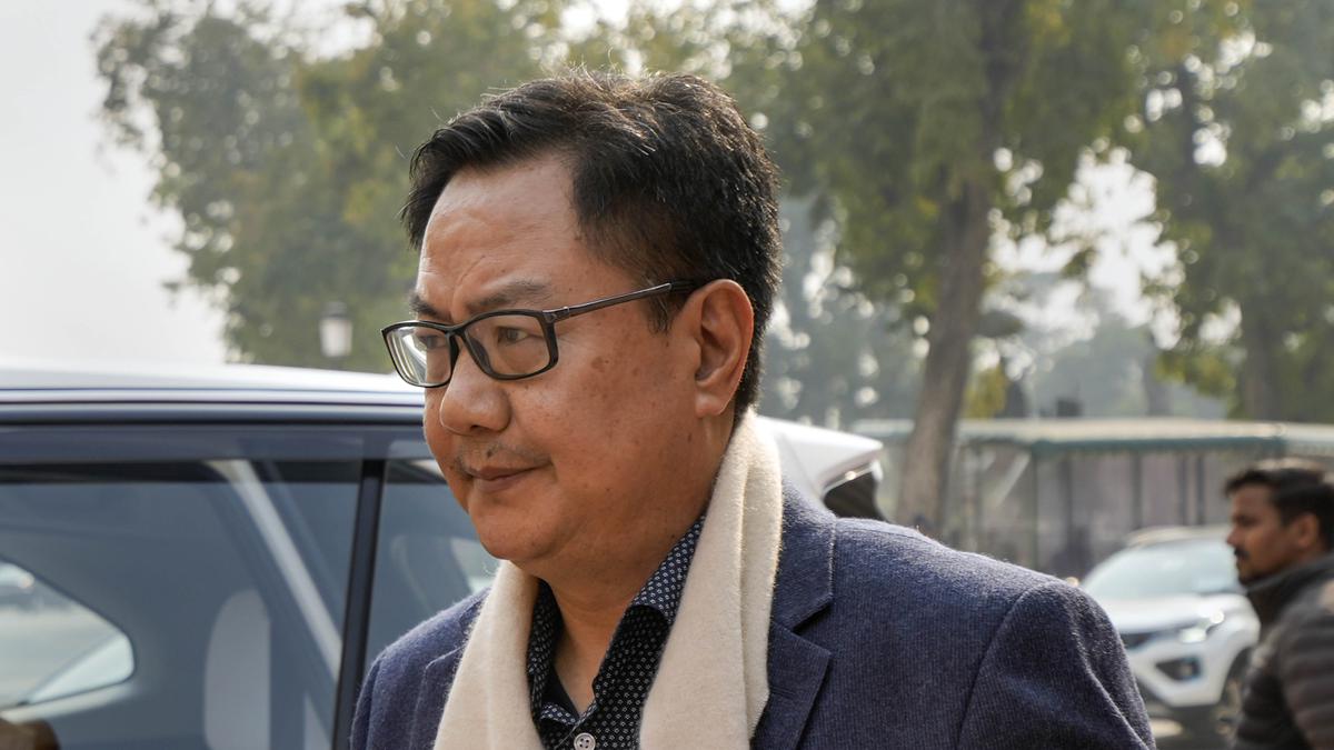 BJP fields Union Minister Rijiju as Lok Sabha candidate from Arunachal Pradesh