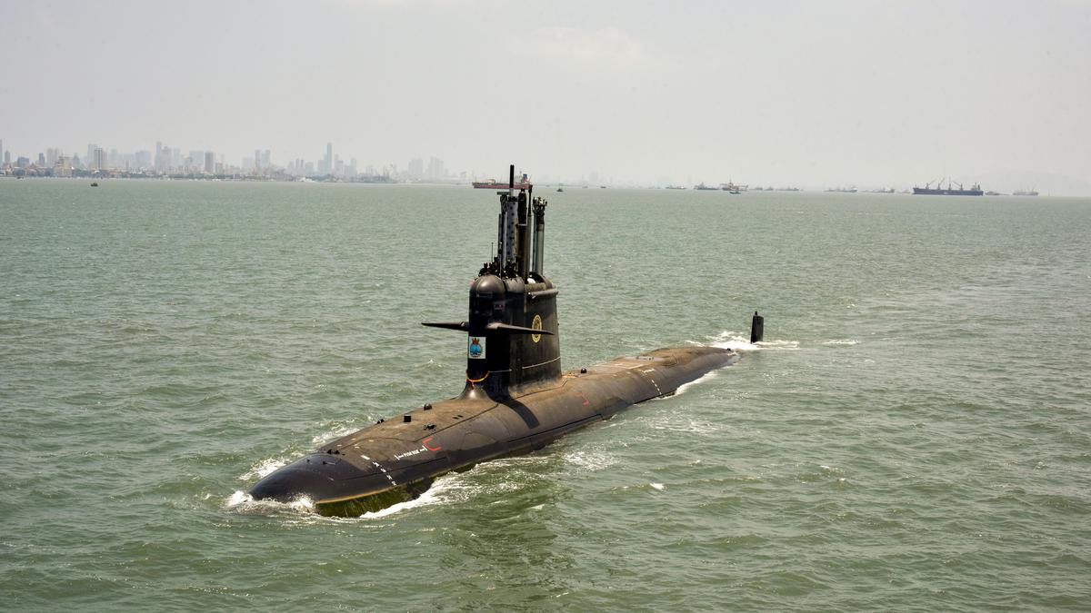 Indian Navy begins sea trials of Kalvari class submarine Vaghsheer