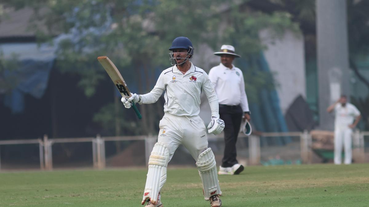 Ranji Ödülü | Rol netliği ve olgunluk, Siddhesh Lad’in Rusi Modi ve Sachin Tendulkar’ı taklit etmesine yardımcı oluyor