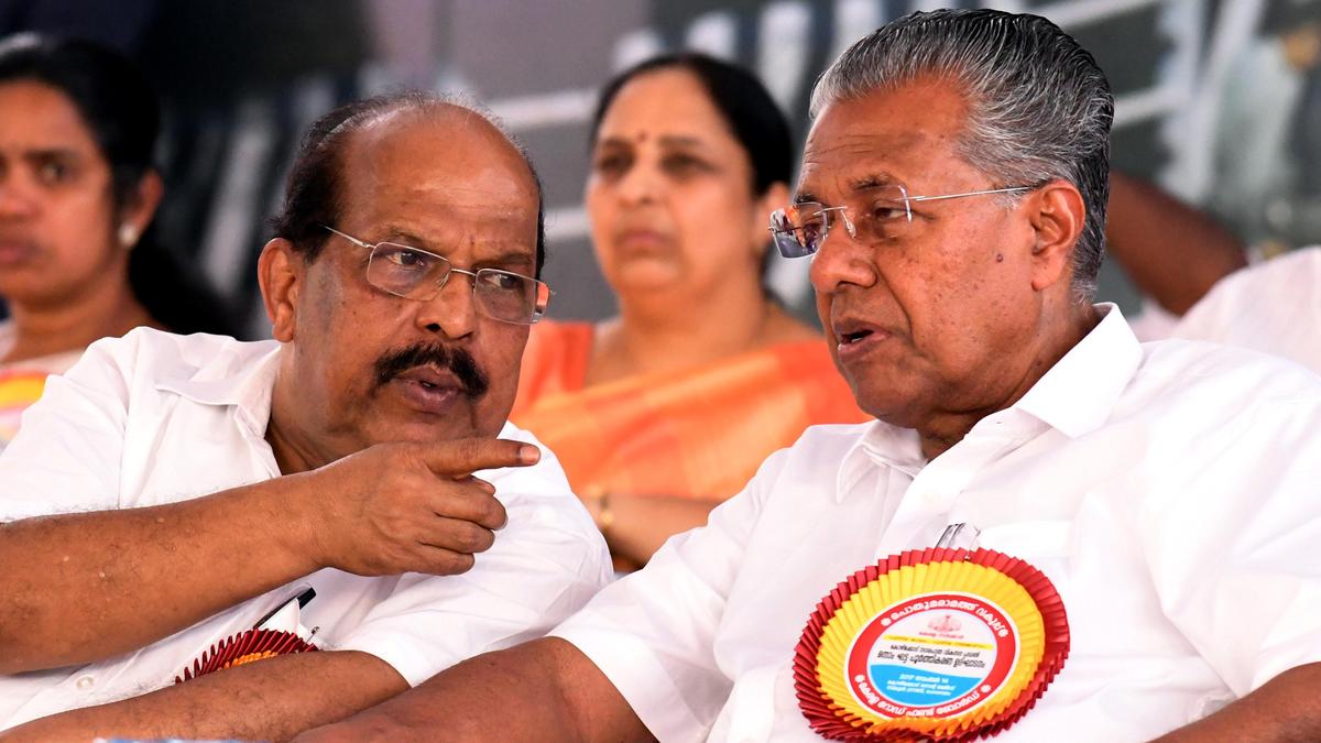 Kerala Assembly polls: Pinarayi Vijayan slams ‘Congress-BJP nexus’ over G. Sudhakaran’s rebel bid in Ambalappuzha