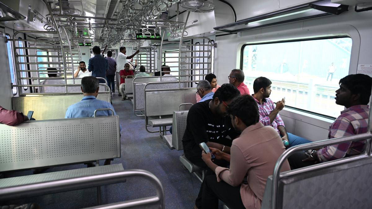 AC suburban train services of Southern Railway yet to achieve one-fourth of total carrying capacity