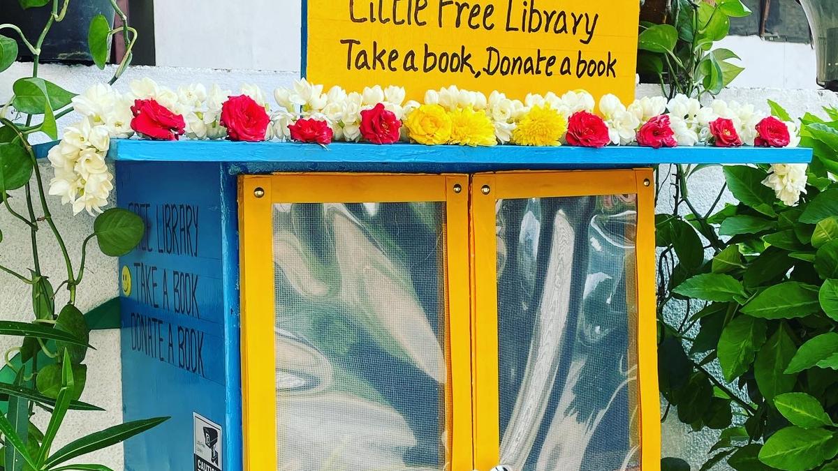 ‘Take a book, Donate a book’ library concept blooms in Chennai’s neighbourhood