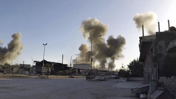 U.S. says airstrikes in Syria intended to send message to Iran