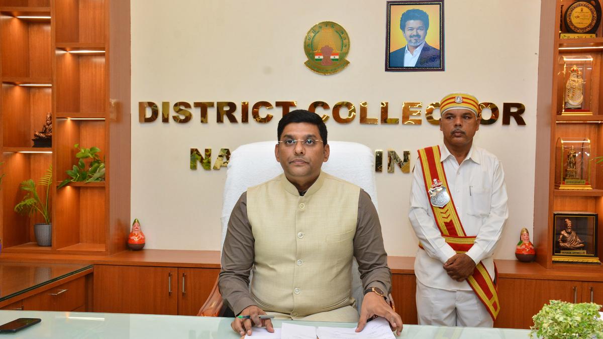 K.J. Praveen Kumar assumes charge as Nagapattinam Collector