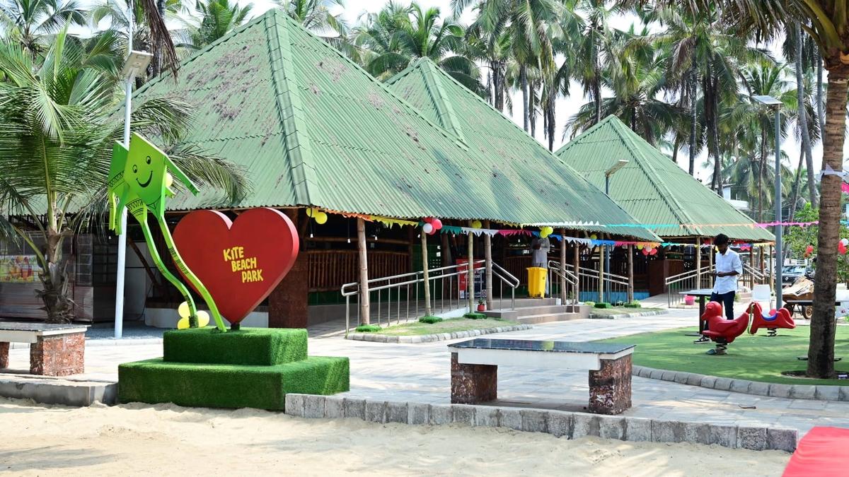 Kite beach park opened at Hosdurg in Kasaragod The Hindu