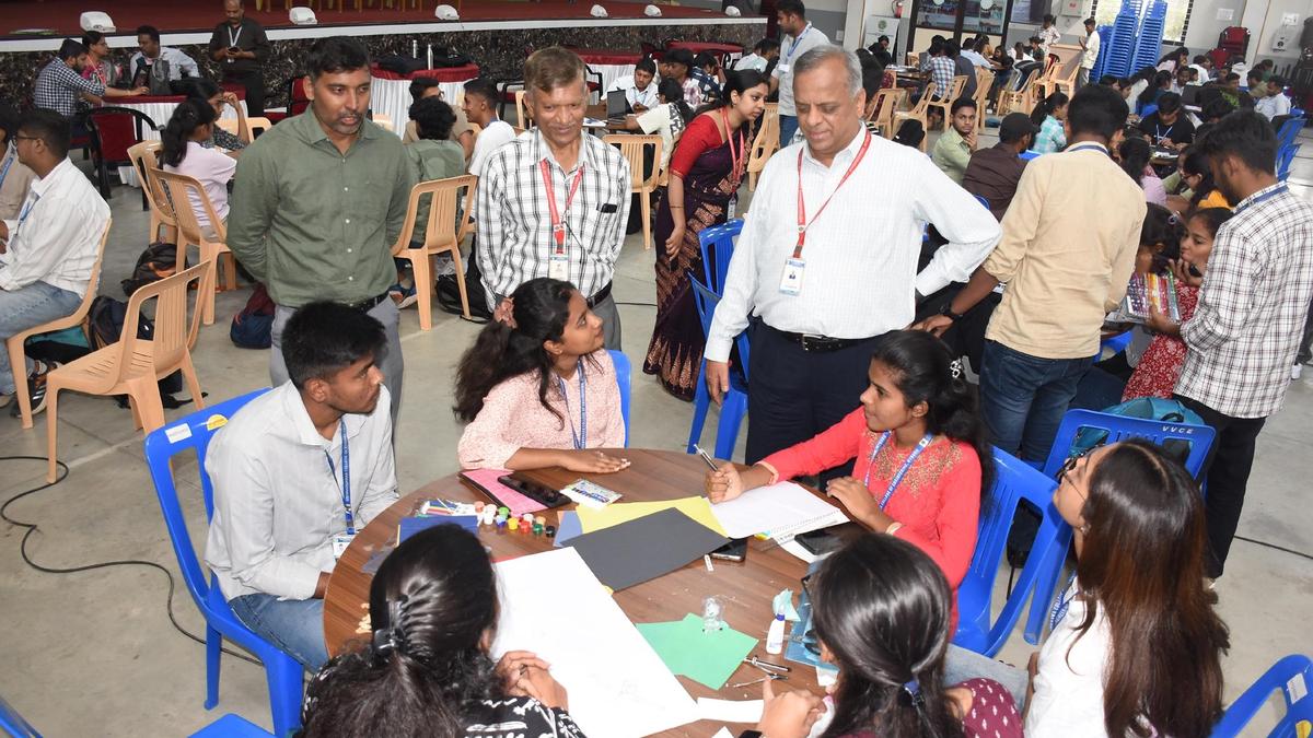 ‘Future-ready’ engineers: VVCE Civil Engineering students shine at Ideathon-2026