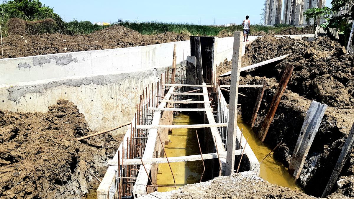 Minister asks contractors to speed up storm-water drain construction work