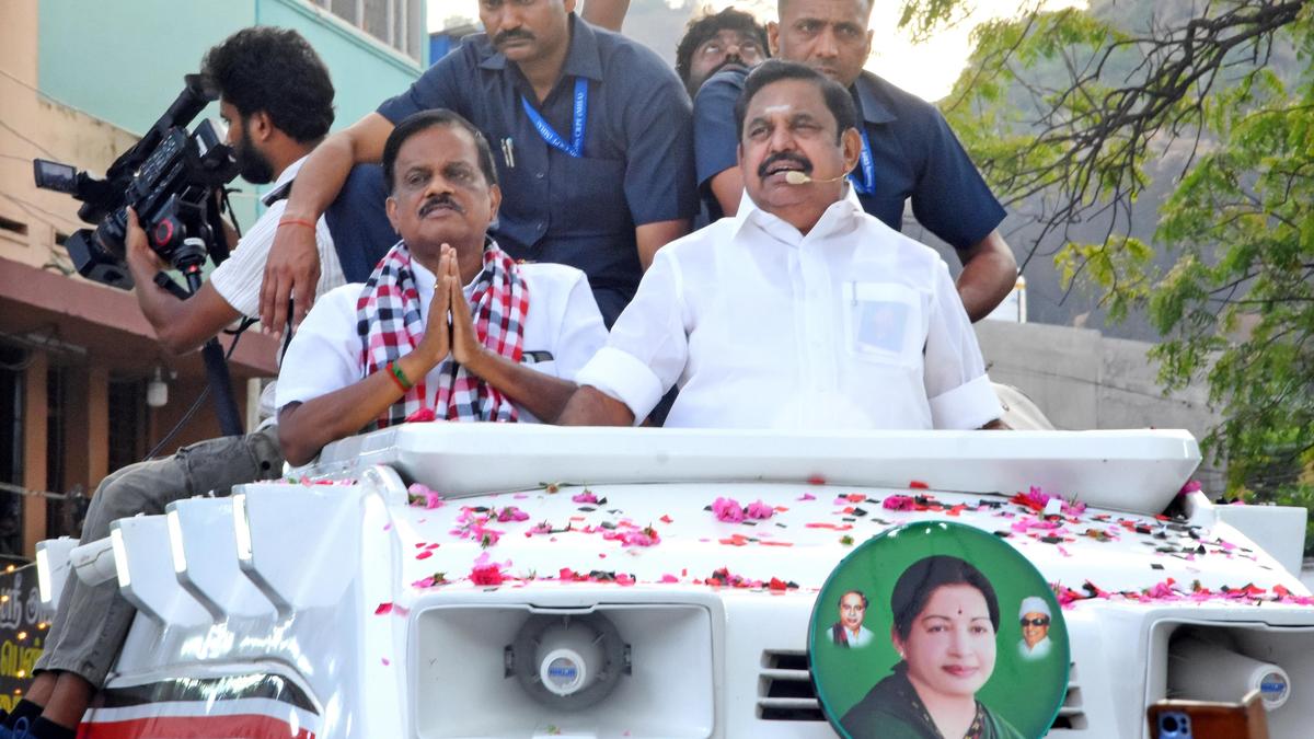 T.N. Assembly election: EPS calls plan to make Udhayanidhi Stalin Chief Minister a ‘daydream’