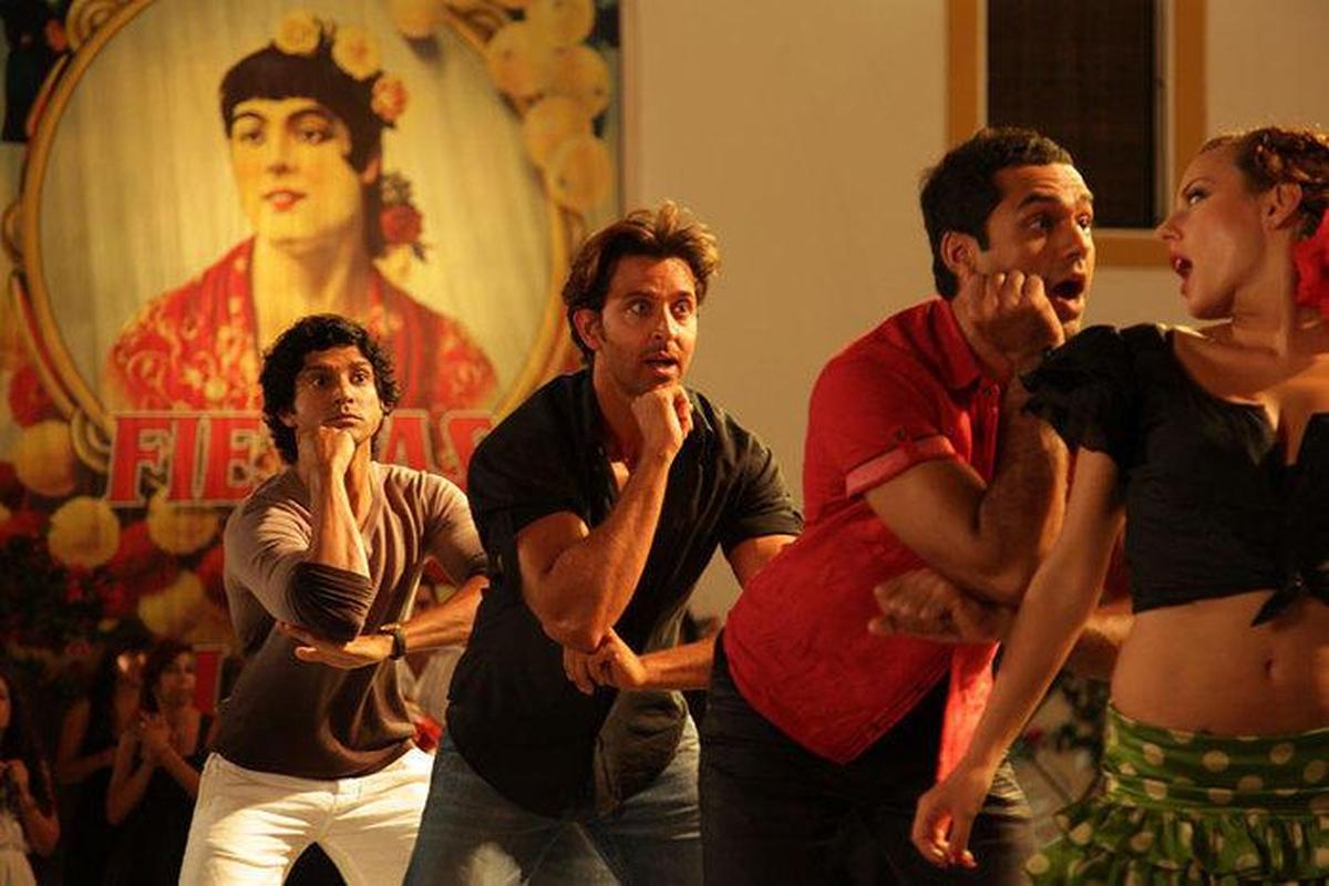 A still from Zindagi Na Milegi Dobara A still from Zindagi Na Milegi Dobara