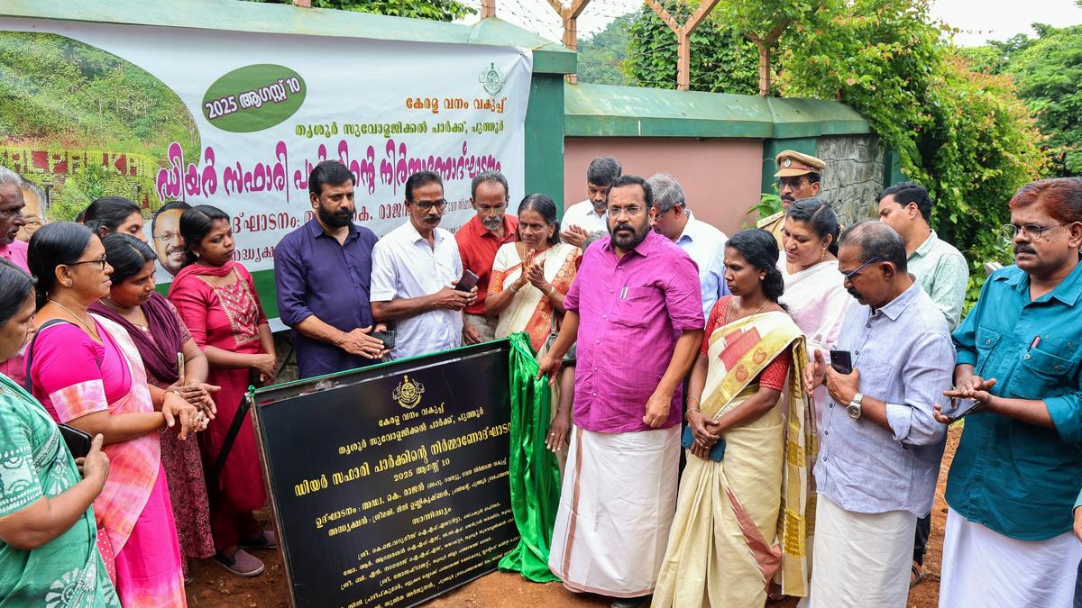 Thrissur Zoological Park’s deer safari park construction inaugurated