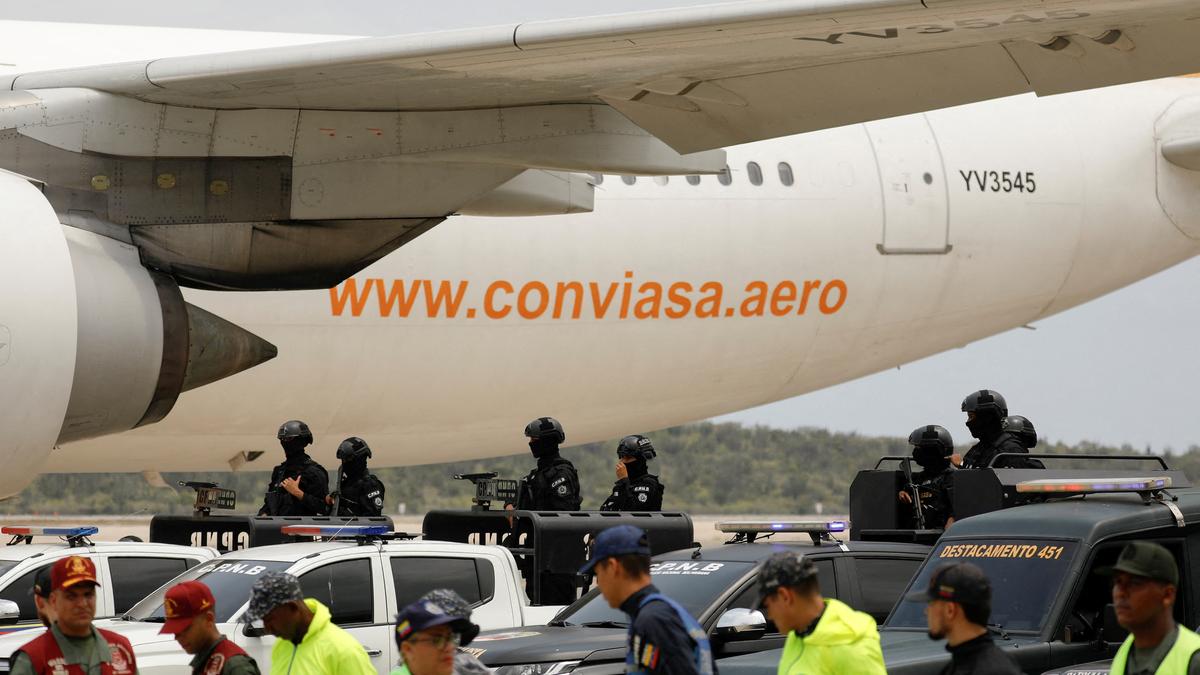 Venezuelans flown home as U.S. deportation flights resume