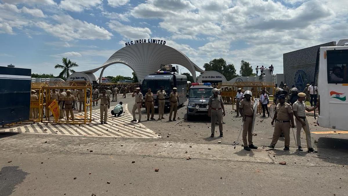 NLC land acquisition protest | T.N. DGP warns of stringent action against PMK cadre who unleashed violence