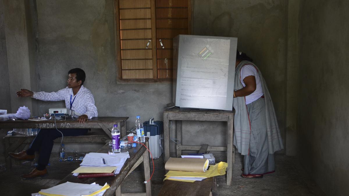 Repolling peaceful in Manipur; records 81.64% voter turnout