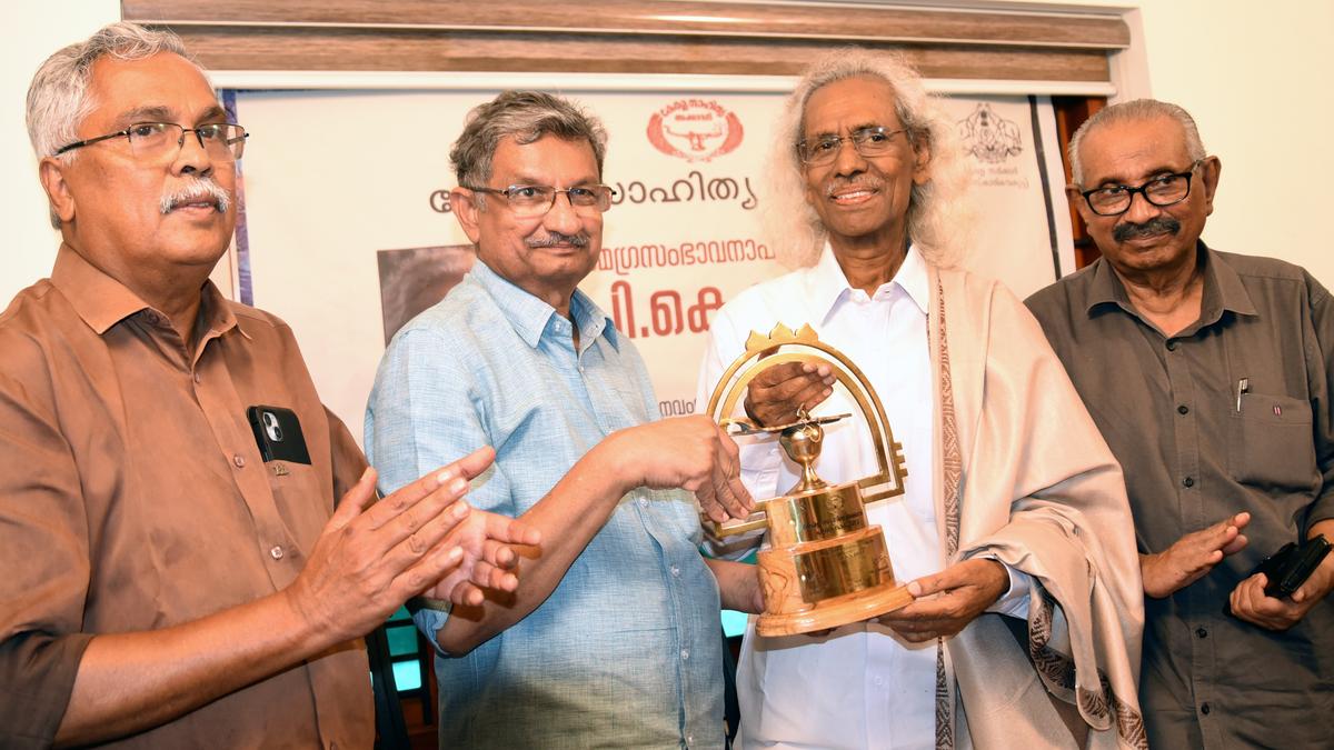 Lifetime Achievement Award for poet P.K. Gopi