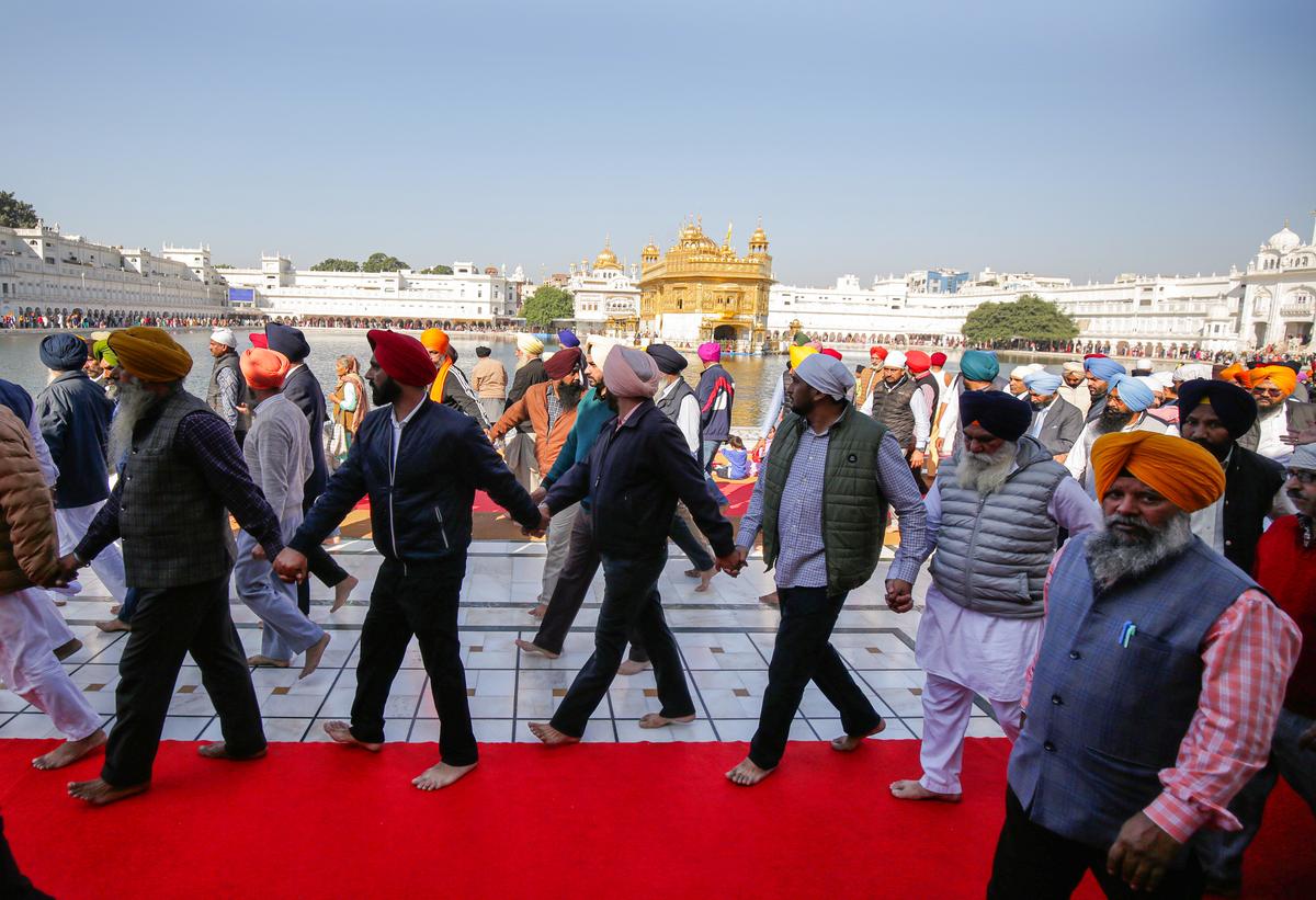 The day after the assassination attempt, Sukhbir Singh Badal returned to the Golden Temple to perform Tankhaiya under tight security. The day after the assassination attempt, Sukhbir Singh Badal returned to the Golden Temple to perform Tankhaiya under tight security.