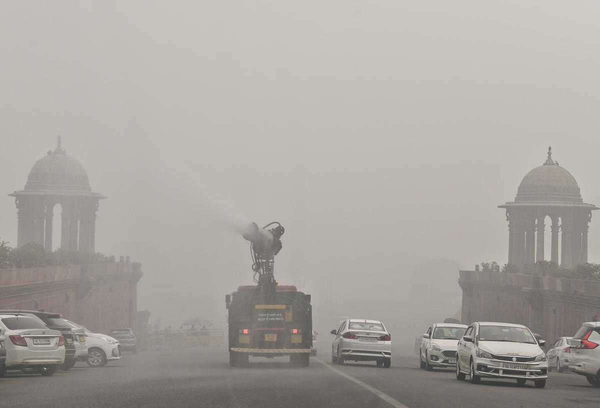 Air pollution in Delhi over 26 times the limit prescribed by WHO - The Hindu