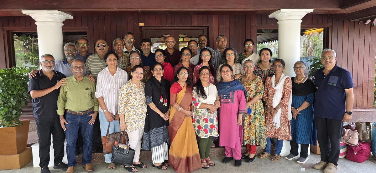 Thirty students of 1976 batch of Kendriya Vidyalaya, Pattom, celebrated the golden jubilee of their passing out with a get-together