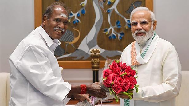 Puducherry CM meets PM Modi, seeks ₹2,000 crore more from Centre