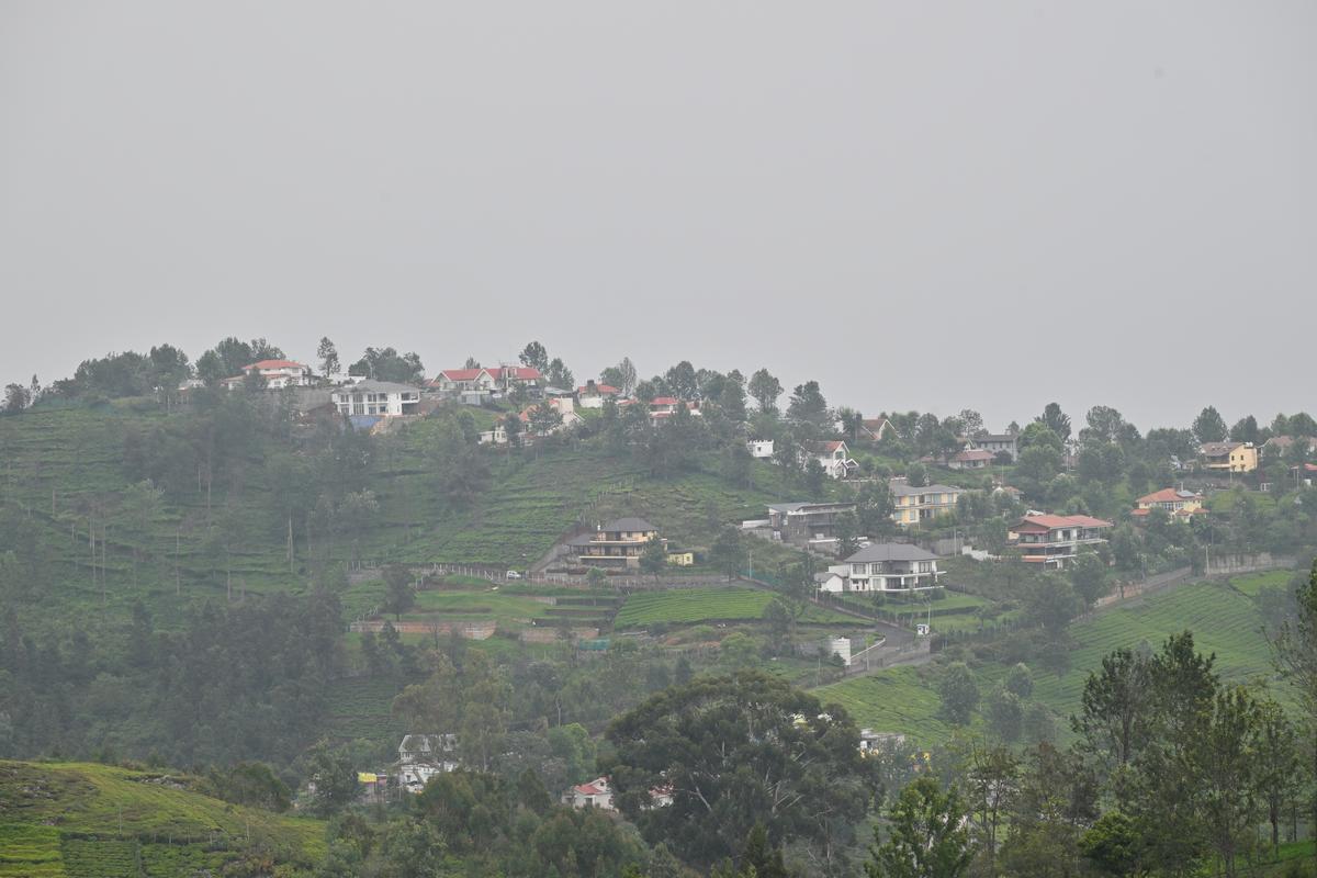A developed property at Drumella in Coonoor.