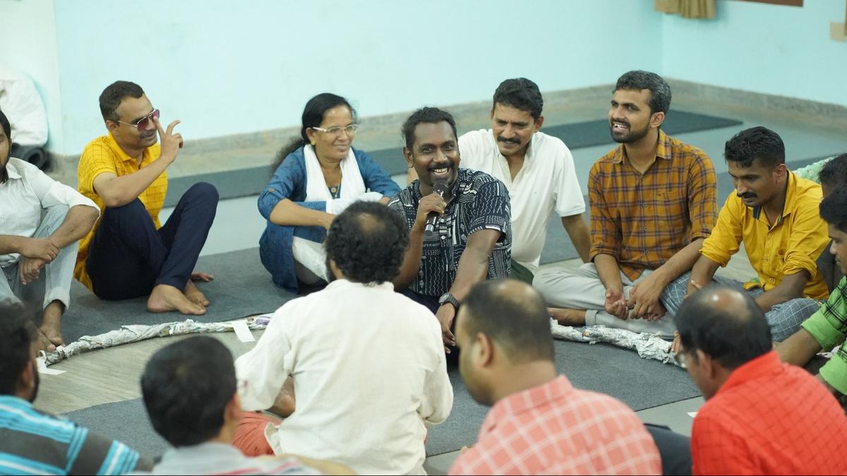 Malayalam documentary ‘Natakantham’, which chronicles a theatre workshop for the visually challenged, gets selected for a film festival in Columbia