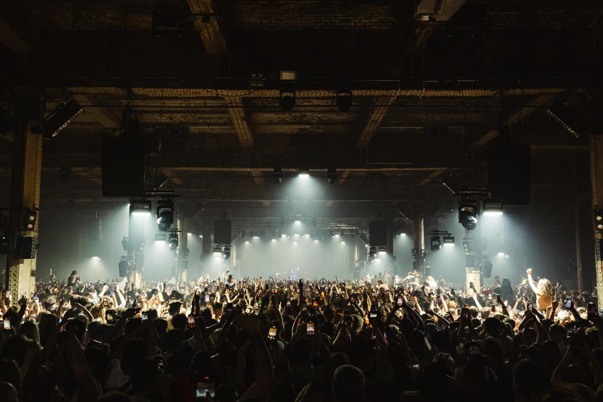 A scene from the Warehouse Project 2024 A scene from the Warehouse Project 2024