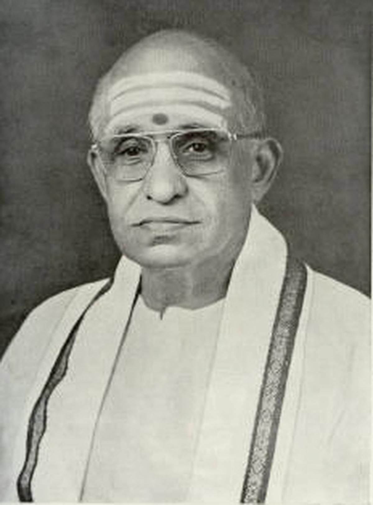 Semmangudi Srinivasa Iyer Semmangudi Srinivasa Iyer