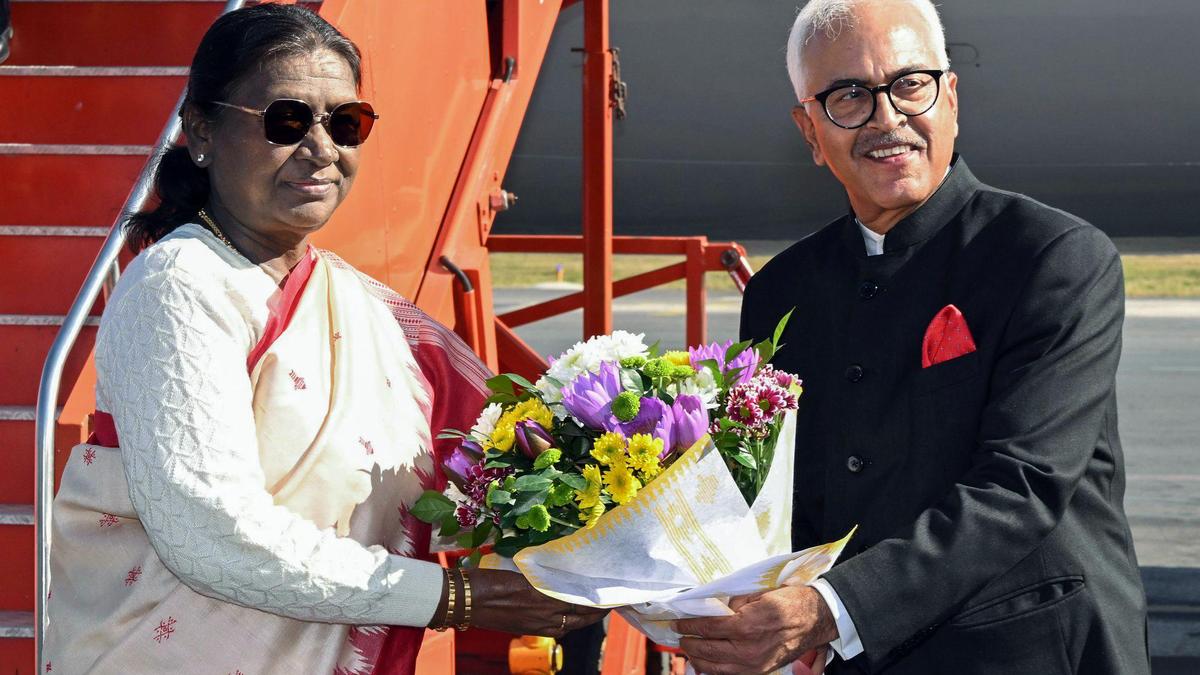 President Murmu visits Manipur amid shutdown