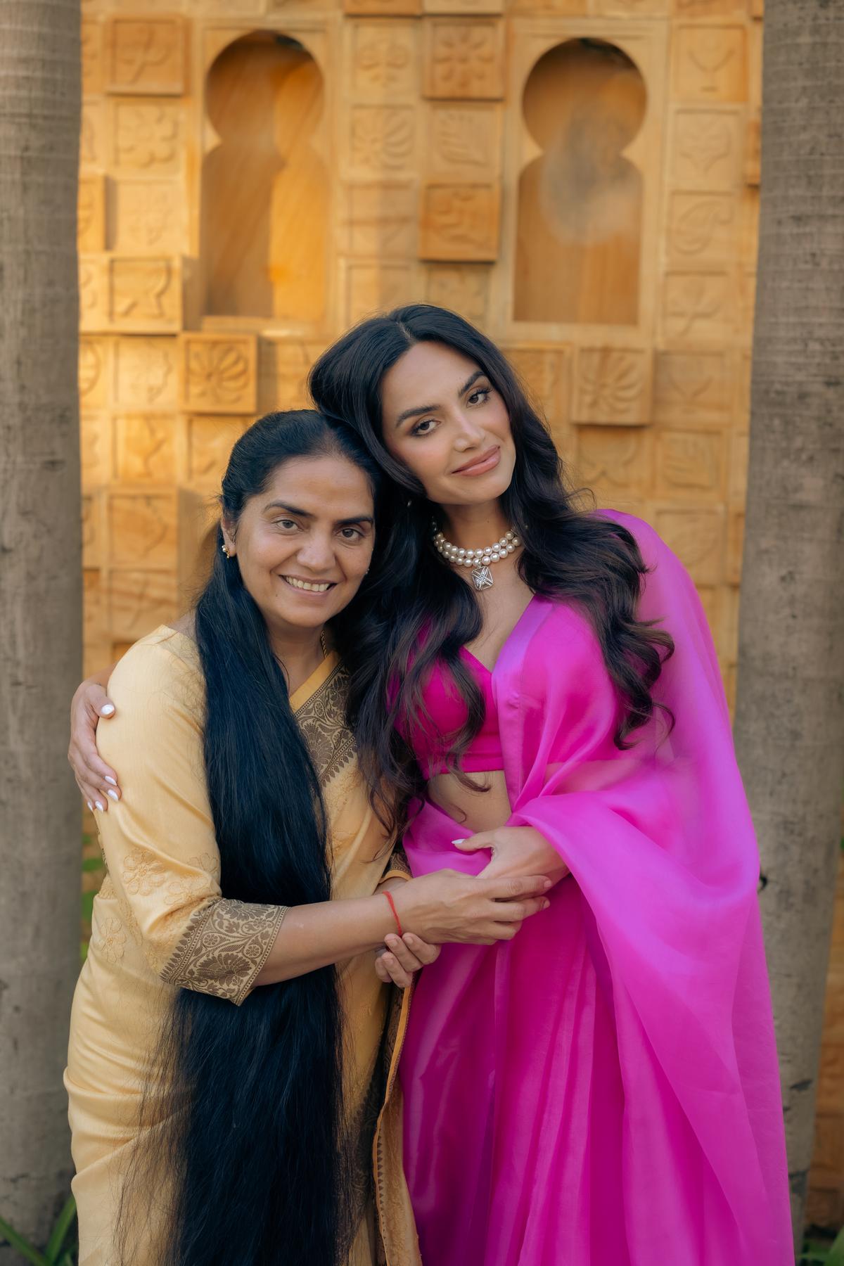 Diipa BÃ¼ller Khosla with her mother Sangitha Khosla