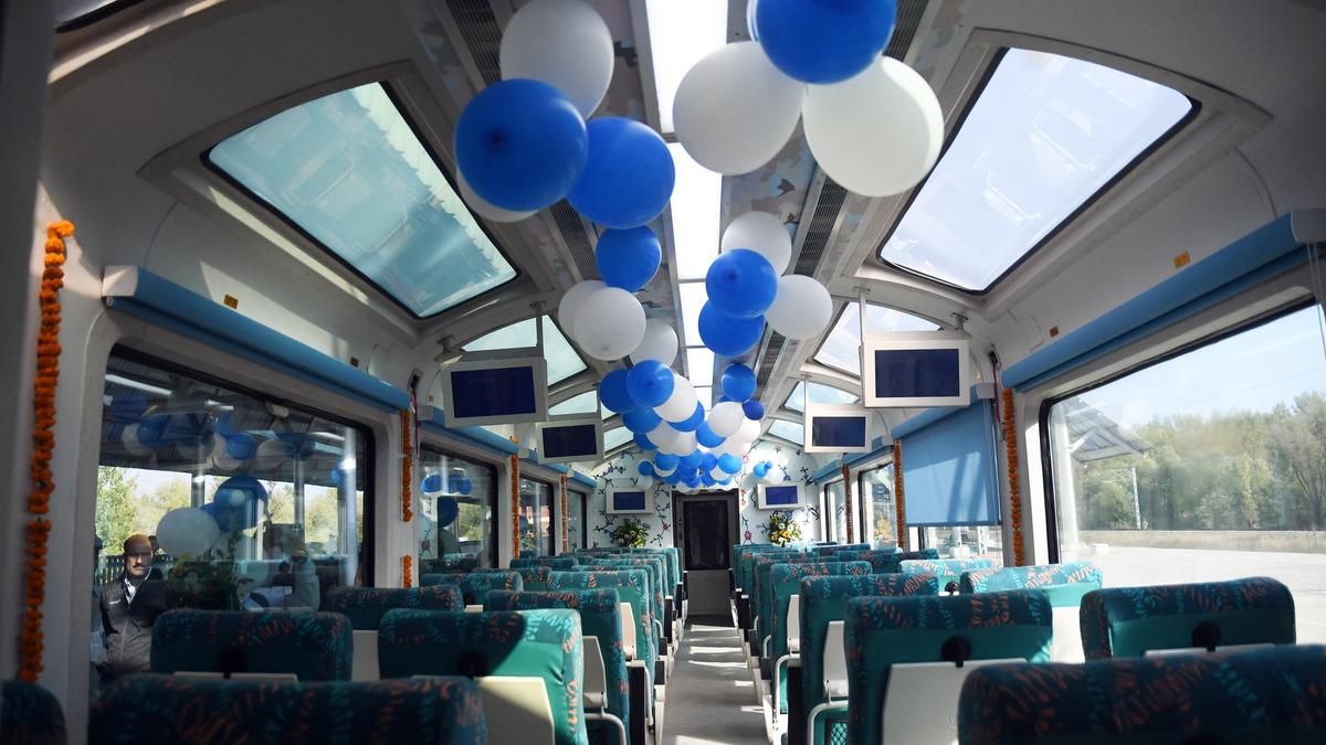 Kashmir adds rail coaches to offer 360-degree view of breathtaking landscapes