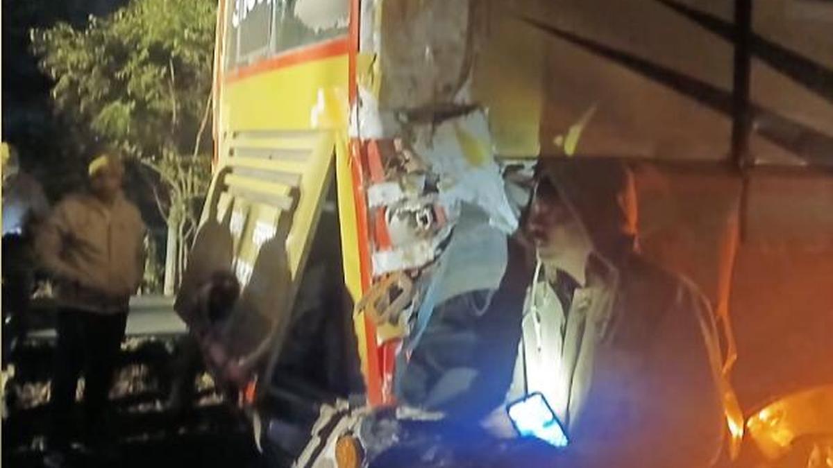 At least six killed, three injured as truck rams into bus on Yamuna Expressway in Mathura