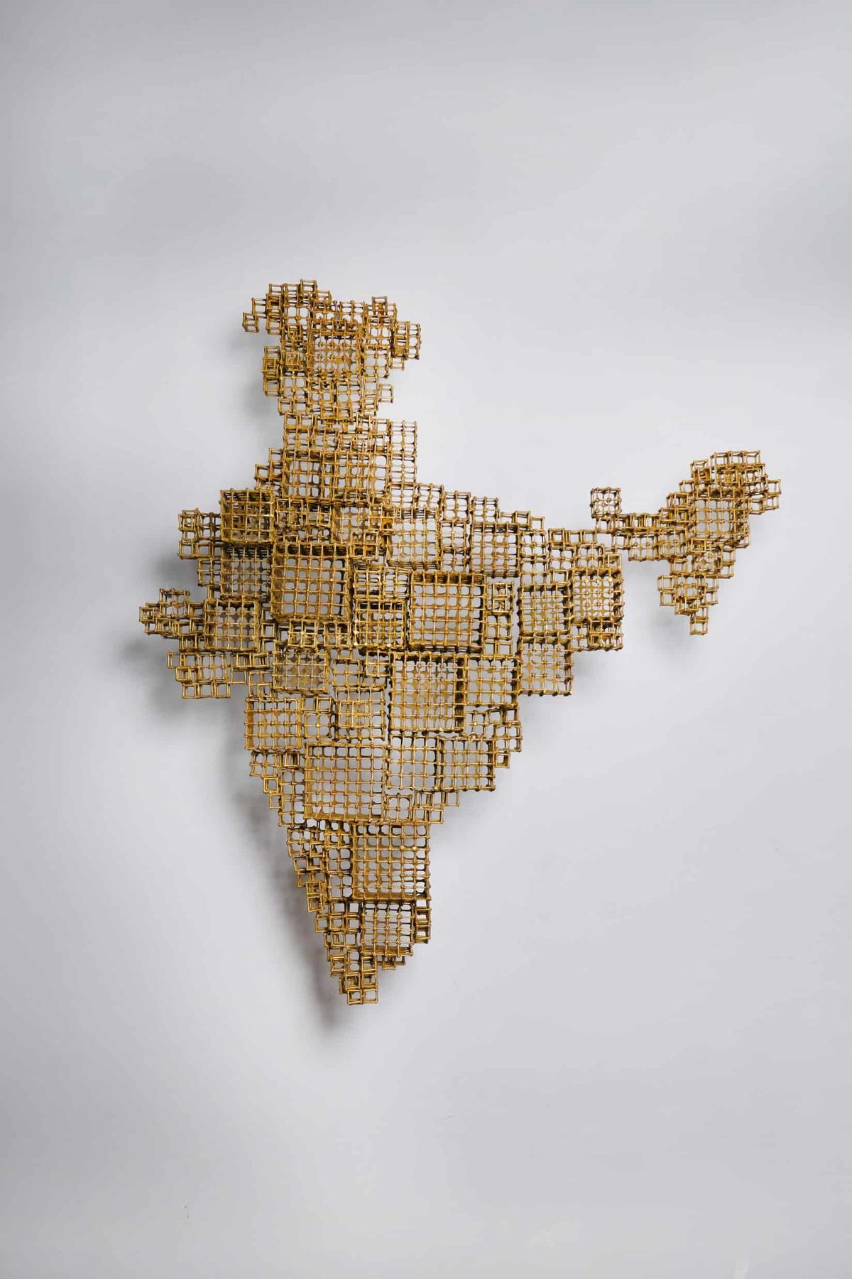Ashiesh Shah Svarnbhumi 2025 Cast Brass Dhokra Cubes