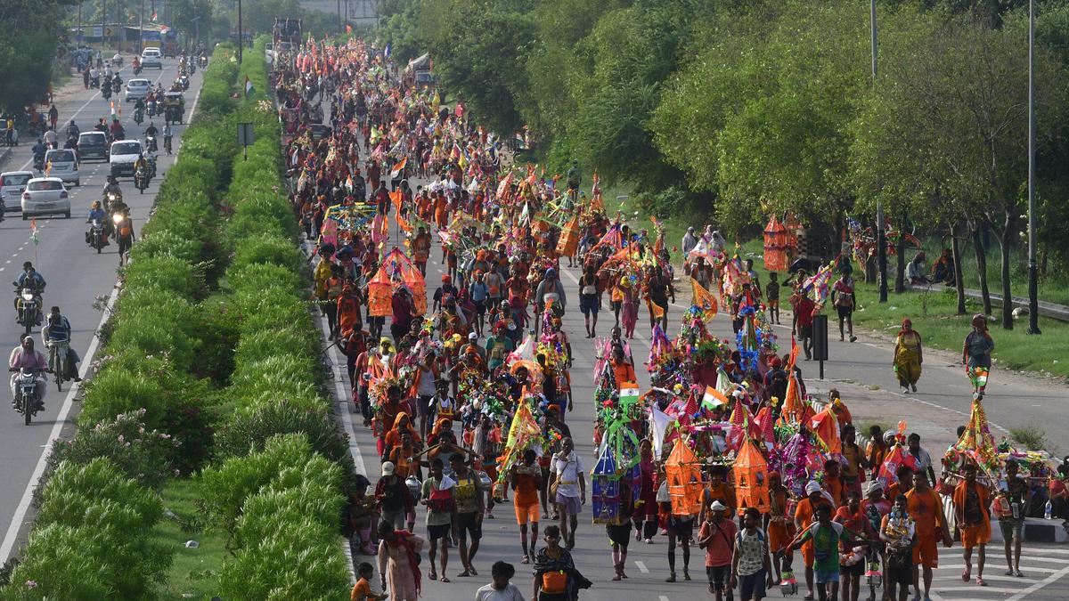 Delhi traffic police’s elaborate plan ahead for Kanwar Yatra