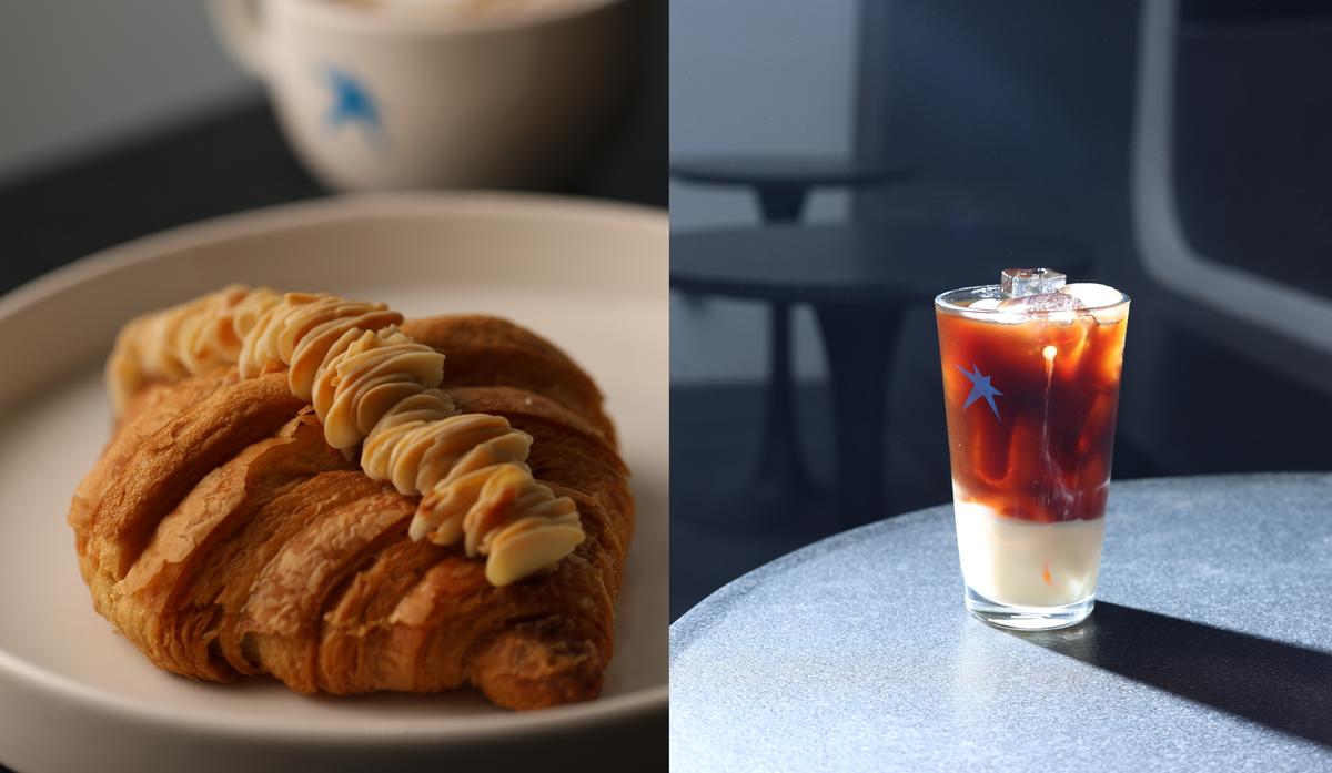 The menu has a range of coffees and quick bites The menu has a range of coffees and quick bites