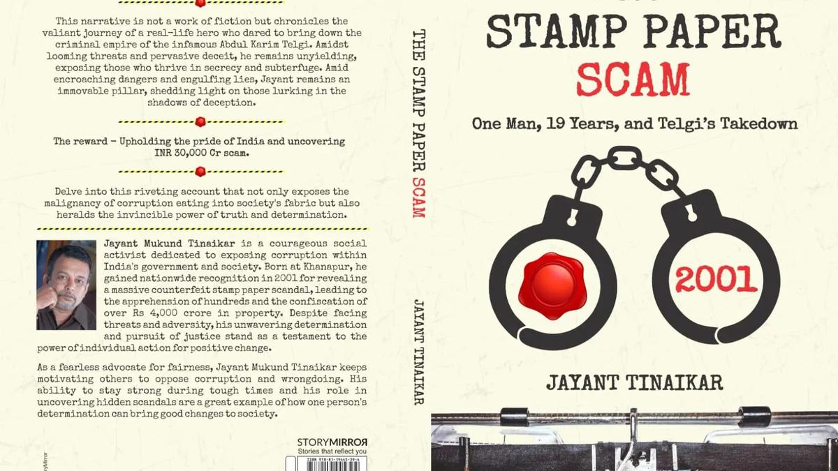 After docu and web series now comes a book on stamp paper scam