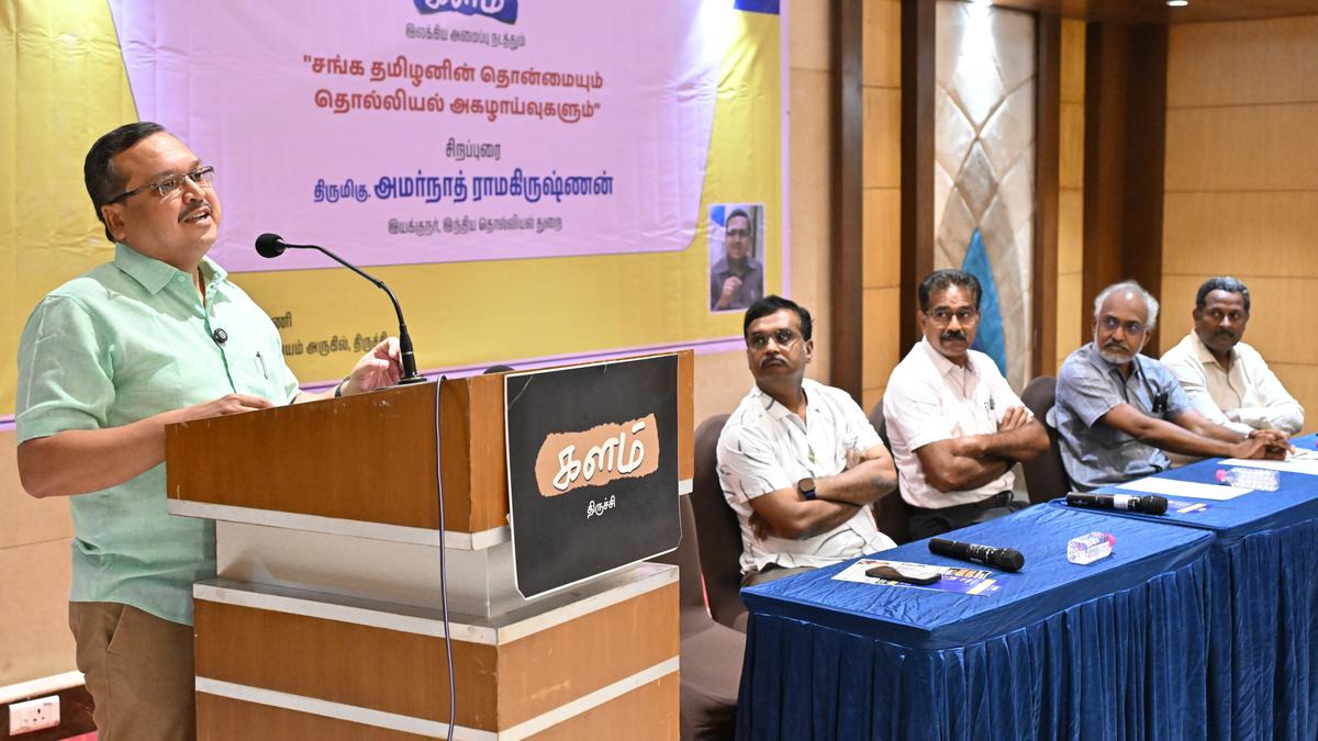 Keeladi shows the greatness of Tamil civilisation, says Amarnath Ramakrishna