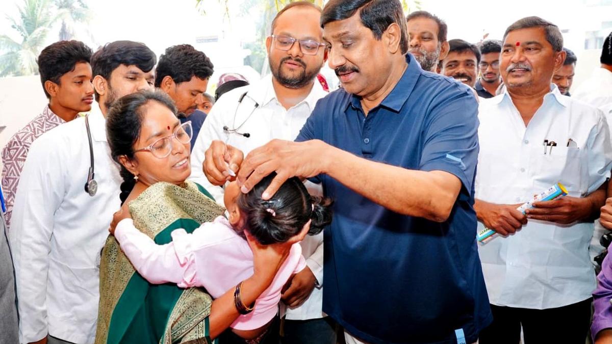 Polio immunisation drive held across three districts