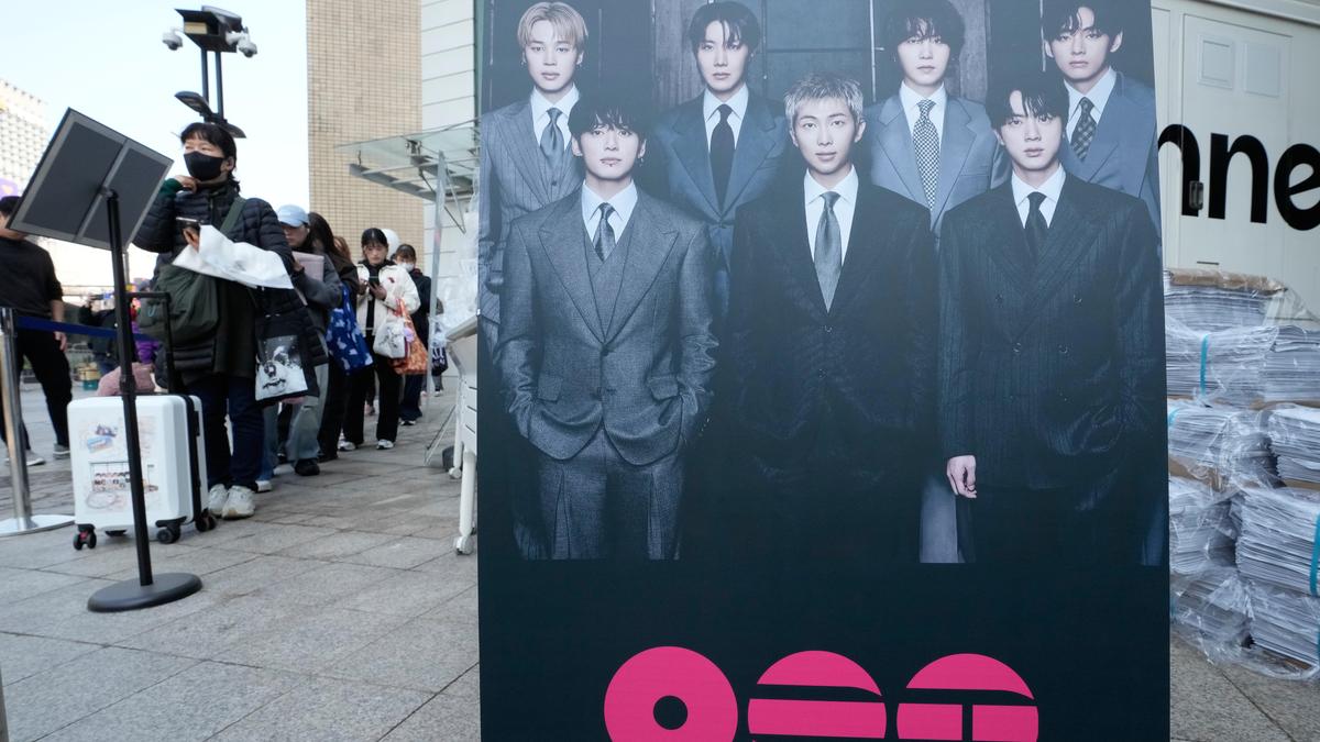 BTS are back: central Seoul locks down for K-pop supergroup's first show in years
